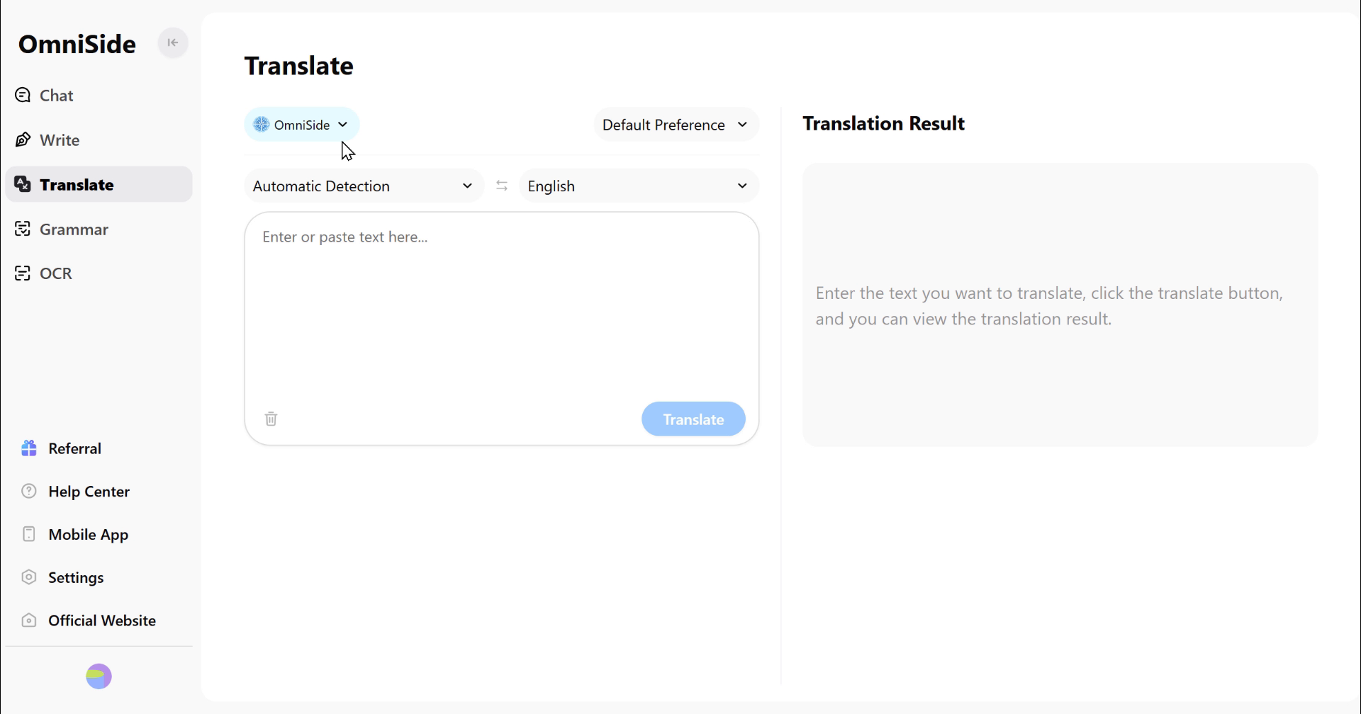 Accurate Translation